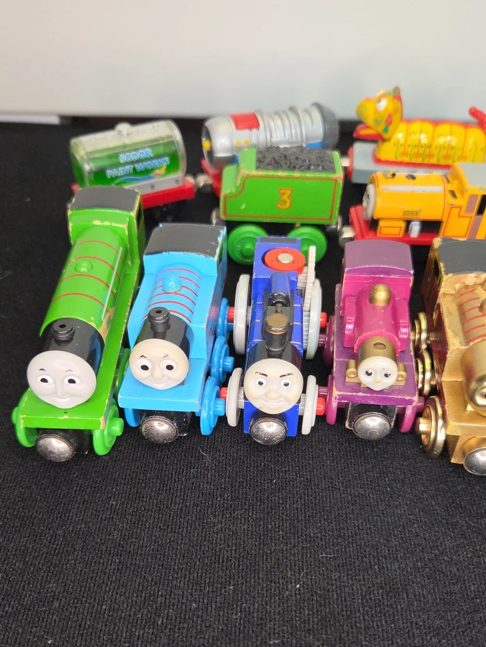 Lot Of Thomas The Tank Engine Wooden And Metal.